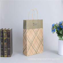 China Cheap Kraft Paper Grocery Food Bag Eco-Friendly Custom Logo Printed